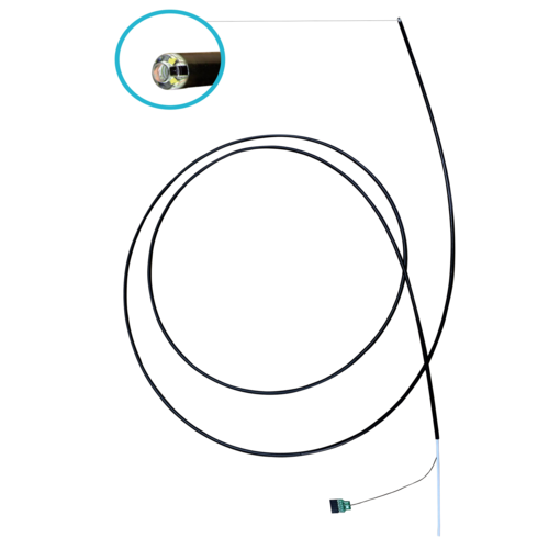 Uroscope insertion section