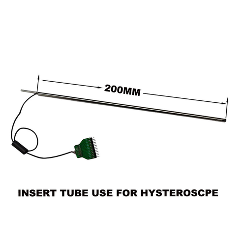 Rigid insertion part of hysteroscope